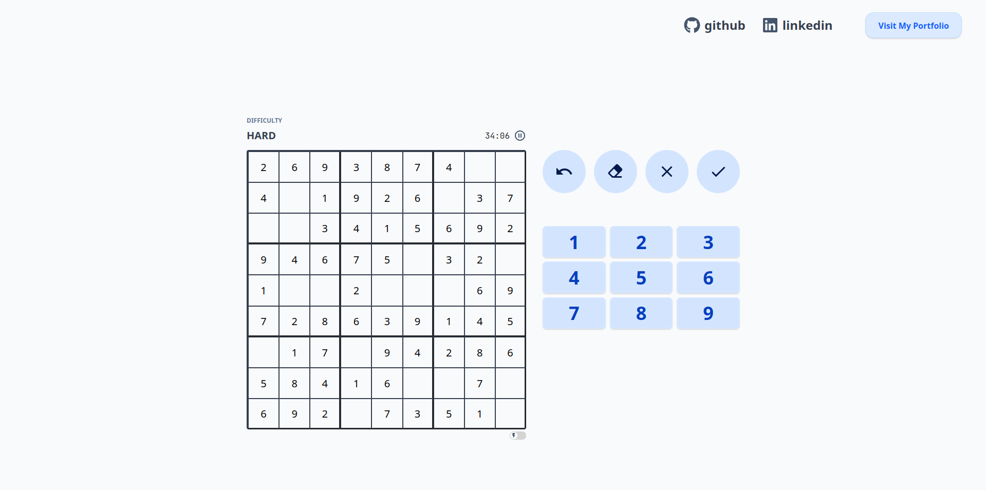 React Chess website screenshot
